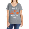 i'm a halloween kind of girl Ladies Curvy T-Shirt