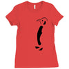 penguin american apparel Ladies Fitted T-Shirt