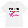 i'm her bestie V-Neck Tee