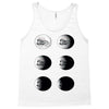 the phases of the moon of laika dog Tank Top