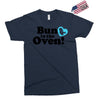 Bun in the Oven with Heart Baby Boy Exclusive T-shirt