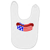 us hot dog Baby Bibs