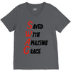 saved with amazing grace V-Neck Tee