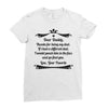 Dear Daddy, Thanks for Being my Dad Baby Boy Letter to Father Ladies Fitted T-Shirt