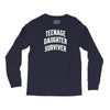 Teenage Daughter Surviver Long Sleeve Shirts