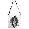 monkey brain out Adjustable Strap Totes