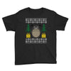 totoro ugly christmas Youth Tee