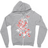 aztec quetzalcoatl Zipper Hoodie