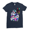 King Of Jungle Ladies Fitted T-Shirt