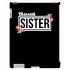 blessed sister with flower white color iPad 3 and 4 Case