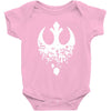 fractured rebellion Baby Bodysuit