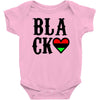 black love Baby Bodysuit