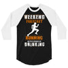 weekend forecast running 3/4 Sleeve Shirt