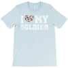 i love my soldier hunter camouflage T-Shirt