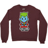 lil captain planet Crewneck Sweatshirt