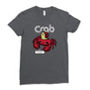 crab Ladies Fitted T-Shirt