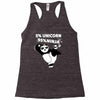 5 Percent Unicorn 95 Percent Ninja Racerback Tank