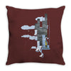 rain, rain, go away Throw Pillow
