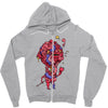 upset stomach Zipper Hoodie