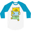 meow is running 3/4 Sleeve Shirt