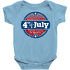 independence day Baby Bodysuit