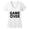 game over Women's V-Neck T-Shirt