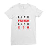 LIKE FATHER LIKE SON Ladies Fitted T-Shirt