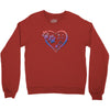 perfect dog love Crewneck Sweatshirt