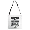monday night jericho Adjustable Strap Totes