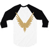 Maverick Gold Print 3/4 Sleeve Shirt