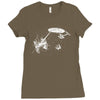 trek wars womens funny Ladies Fitted T-Shirt
