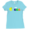 funny zombie Ladies Fitted T-Shirt