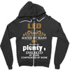leo hated by many wanted by plenty disliked by some confronted by none Zipper Hoodie