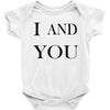 i and you Baby Bodysuit