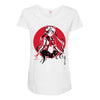 pretty guardian sumi e Maternity Scoop Neck T-shirt