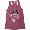 The Mountains Are Calling, I Must Go Racerback Tank