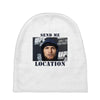 send me location khabib Baby Beanies