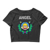 angel christmas Crop Top
