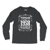 vintage made in 1958 perfectly aged a living legend Long Sleeve Shirts