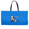 calvin hobbes Weekender Totes