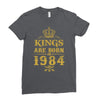 kings are born in 1984 Ladies Fitted T-Shirt