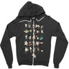 shakespeare a z Zipper Hoodie