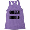 golden doodle Racerback Tank
