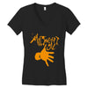midnight oil Women's V-Neck T-Shirt