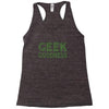 geek goddess kelly green Racerback Tank