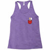 saitama pocket Racerback Tank