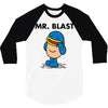mr. blast 3/4 Sleeve Shirt