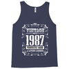vintage made in 1987 perfectly aged a living legend Tank Top