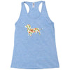 dachshund flower Racerback Tank