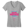 Have No Fear Grandmother Is Here Women's V-Neck T-Shirt